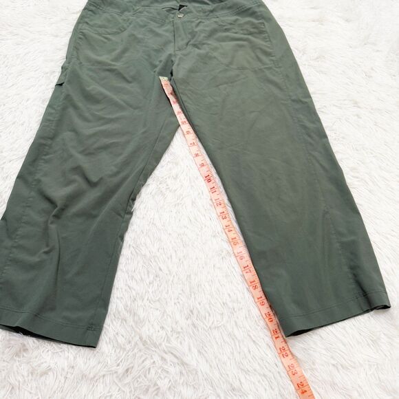 Women Patagonia Carpis Outdoor Athletic Pant in Light Green Size 8 - Picture 6 of 8